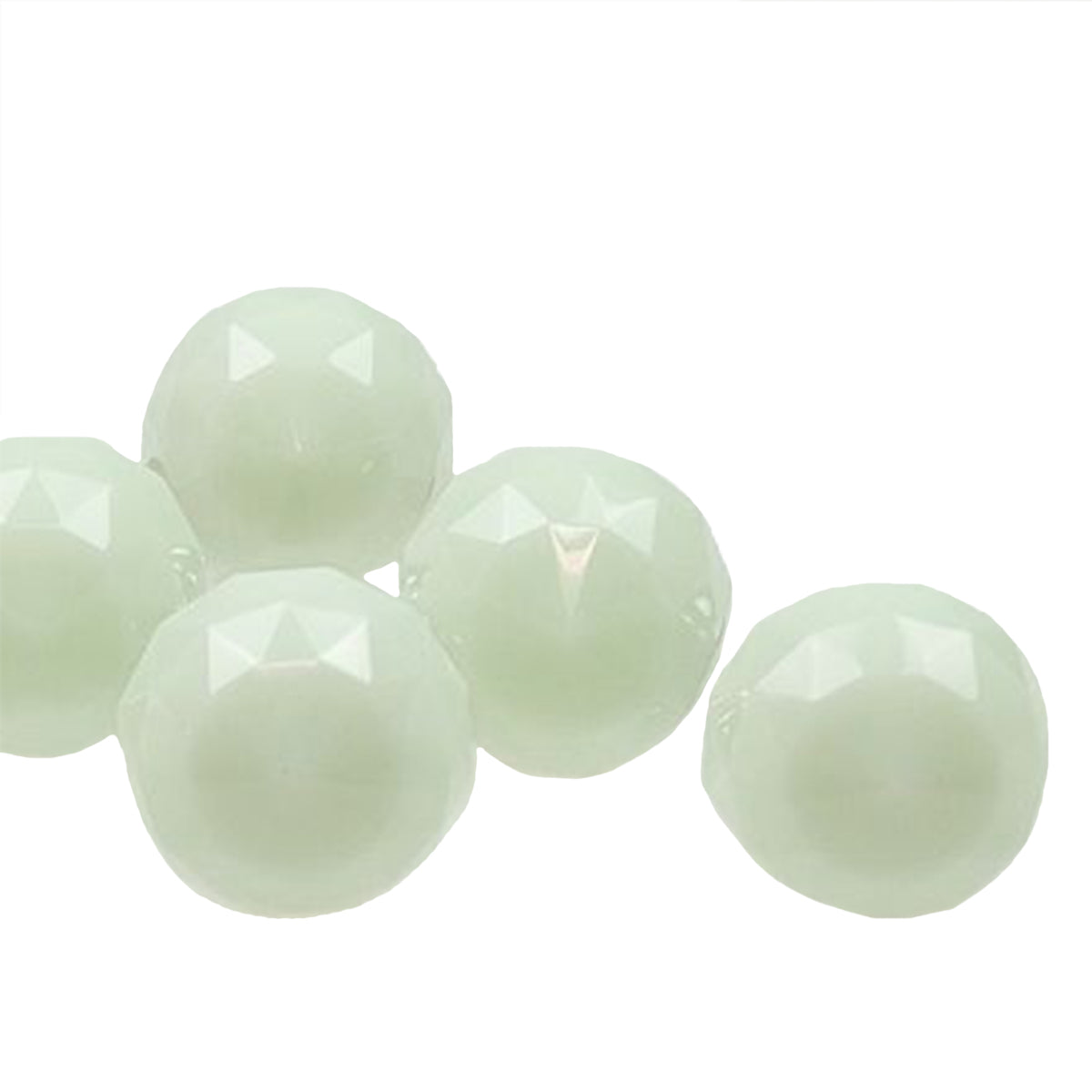 Crystal Knob 35mm - Ivory