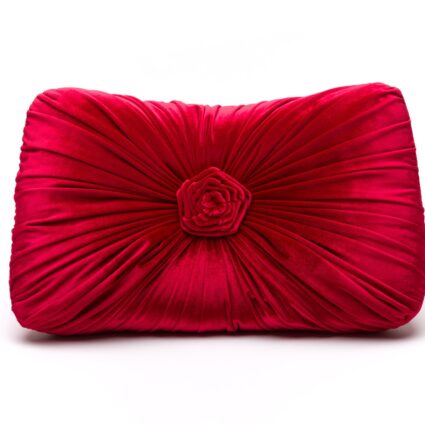 Rosette Decorative Prefilled - Crimson