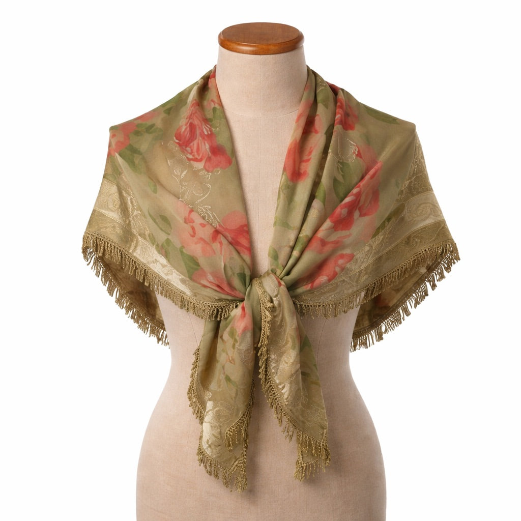 Scarf Whispers Moss