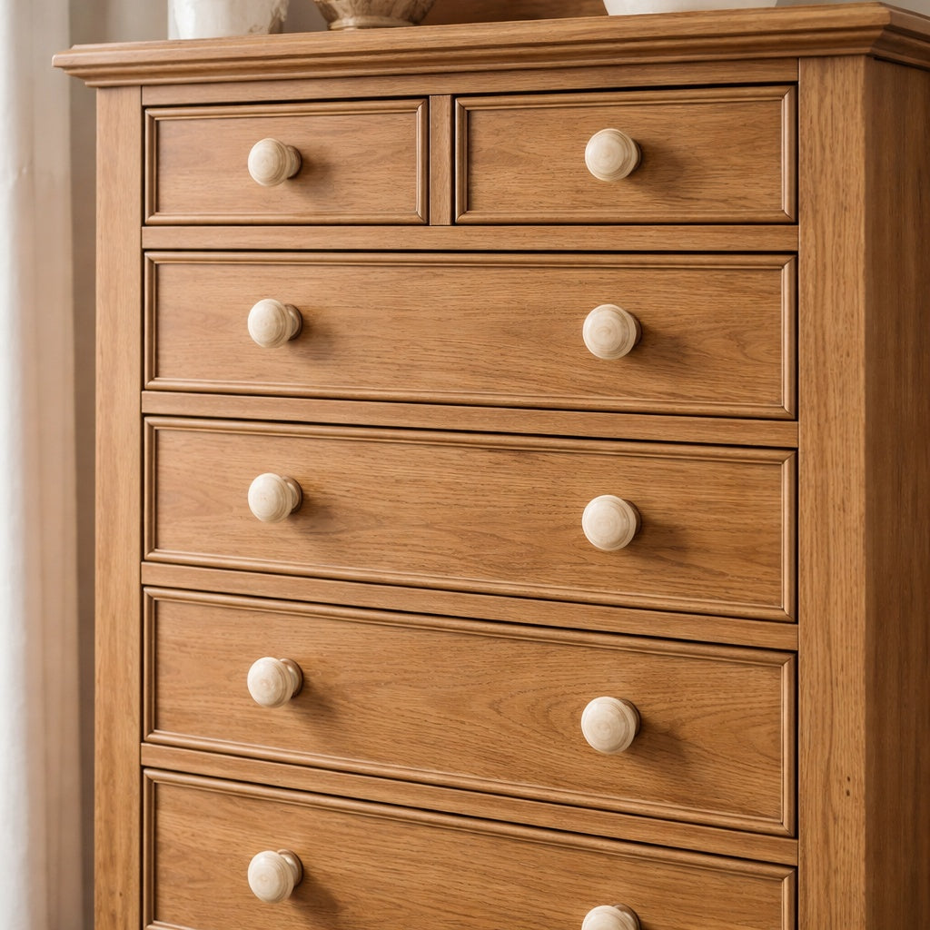 Round Ivory Knob 36mm